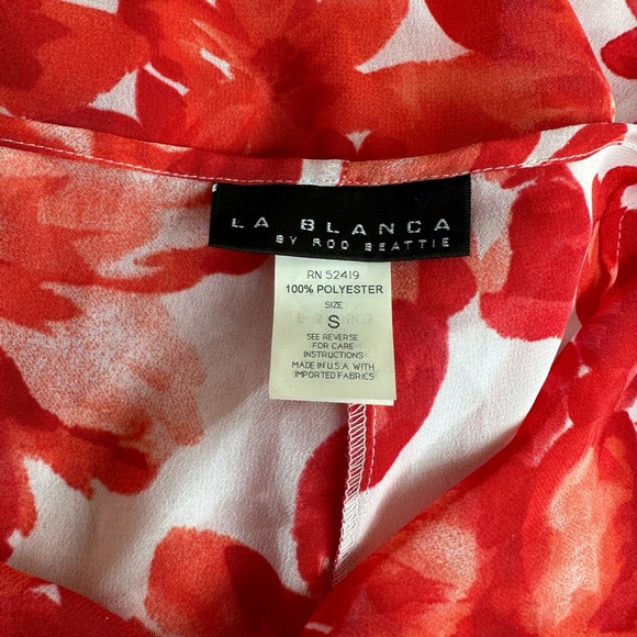 LA BLANCA 2pc swim suit, size 8 with matching pants, size S, VGC - Picture 13 of 16